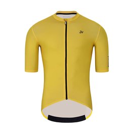 HOLOKOLO Cycling short sleeve jersey - VICTORIOUS - yellow
