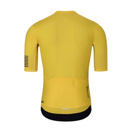 HOLOKOLO Cycling short sleeve jersey - VICTORIOUS - yellow