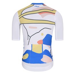 HOLOKOLO Cycling short sleeve jersey - HORIZON ELITE - white/multicolour