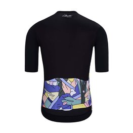 HOLOKOLO Cycling short sleeve jersey - ESCAPE ELITE - multicolour/black