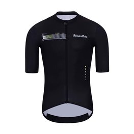 HOLOKOLO Cycling short sleeve jersey - VIBES - black