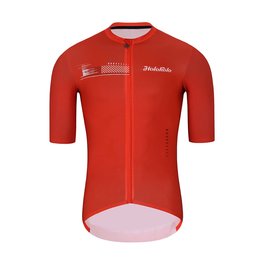 HOLOKOLO Cycling short sleeve jersey - VIBES - red