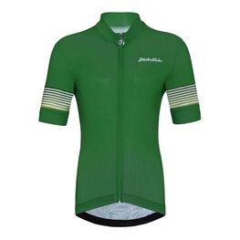 HOLOKOLO Cycling short sleeve jersey - FLOW JUNIOR - green/multicolour
