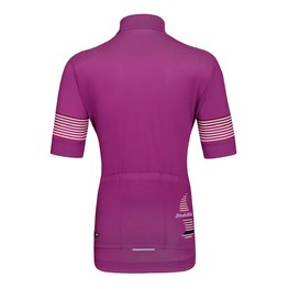 HOLOKOLO Cycling short sleeve jersey - FLOW JUNIOR - pink/multicolour