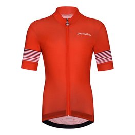 HOLOKOLO Cycling short sleeve jersey - FLOW JUNIOR - multicolour/red