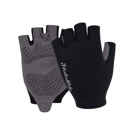 HOLOKOLO Cycling fingerless gloves - SUNSPEED - black