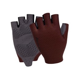 HOLOKOLO Cycling fingerless gloves - SUNSPEED - bordeaux