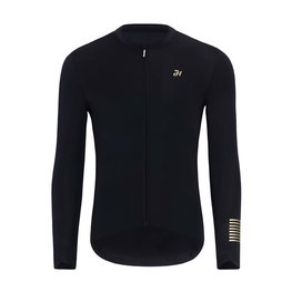 HOLOKOLO Cycling long sleeve jersey and bibtights - VICTORIOUS GOLD - beige/gold/black