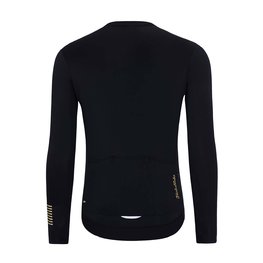 HOLOKOLO Cycling summer long sleeve jersey - VICTORIOUS GOLD ELITE - black