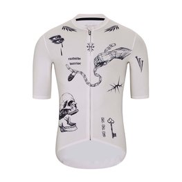 HOLOKOLO Cycling short sleeve jersey - TATTOO ELITE - black/ivory