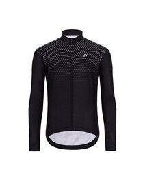 HOLOKOLO Cycling long sleeve jersey and bibtights - STARLIGHT WINTER - black