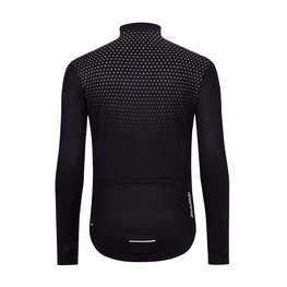 HOLOKOLO Cycling winter long sleeve jersey - STARLIGHT WINTER - black