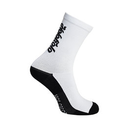 HOLOKOLO Cyclingclassic socks - LINEAL - white/black