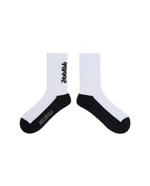HOLOKOLO Cyclingclassic socks - LINEAL - white/black