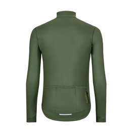 HOLOKOLO Cycling winter long sleeve jersey - PHANTOM WINTER - green