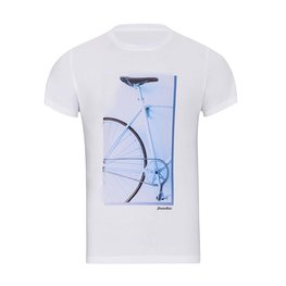 NU. BY HOLOKOLO Cycling short sleeve t-shirt - DON'T QUIT II. - white