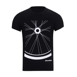 NU. BY HOLOKOLO Cycling short sleeve t-shirt - RIDE THIS WAY II. - black