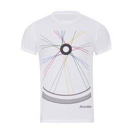 NU. BY HOLOKOLO Cycling short sleeve t-shirt - RIDE THIS WAY II. - white
