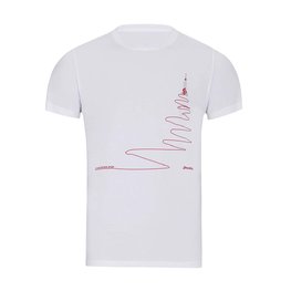 NU. BY HOLOKOLO Cycling short sleeve t-shirt - UP & NEVER STOP II. - white