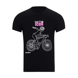 NU. BY HOLOKOLO Cycling short sleeve t-shirt - ICON LADY  - black