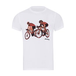 NU. BY HOLOKOLO Cycling short sleeve t-shirt - JUST US - white