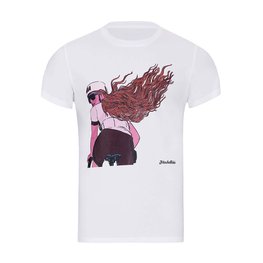 NU. BY HOLOKOLO Cycling short sleeve t-shirt - FREE LADY - white