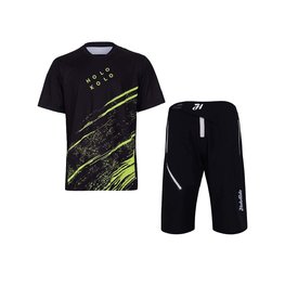 HOLOKOLO Cycling MTB set - UNIVERSE MTB - black/yellow