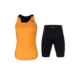 HOLOKOLO top and shorts - ENERGY LADY - orange/black