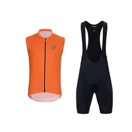 HOLOKOLO sleeveless jersey and short pants - AIRFLOW - orange/black