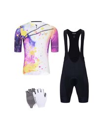 HOLOKOLO Cycling mega sets - SPLASH - white/grey/purple/black