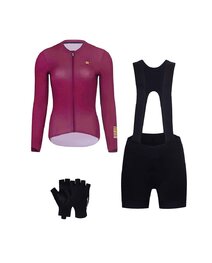 RIVANELLE Cycling mega sets - VICTORIOUS - bordeaux/black