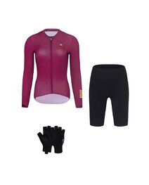 RIVANELLE Cycling mega sets - VICTORIOUS - black/bordeaux