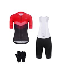 RIVANELLE Cycling mega sets - ARROW II - black/red
