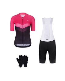 RIVANELLE Cycling mega sets - ARROW II - black/pink