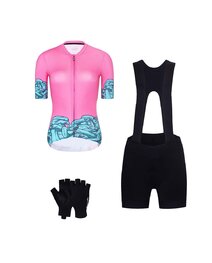 RIVANELLE Cycling mega sets - MEDUSA - pink/turquoise/black