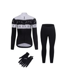 RIVANELLE Cycling mega sets - FROSTTRAIL WINTER - black/white
