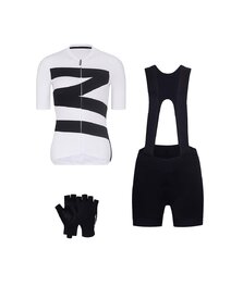 RIVANELLE Cycling mega sets - MISSVELOAIRE - white/black