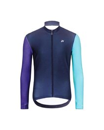HOLOKOLO Cycling winter set - PERFORMANCE WINTER - green/black/purple