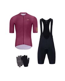 HOLOKOLO Cycling mega sets - VICTORIOUS GOLD - black/bordeaux