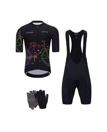 HOLOKOLO Cycling mega sets - MAAPPI DARK - multicolour/black