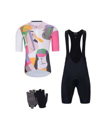 HOLOKOLO Cycling mega sets - FACES - black/multicolour