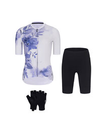 RIVANELLE Cycling mega sets - FLOWERY LADY - white/blue/black