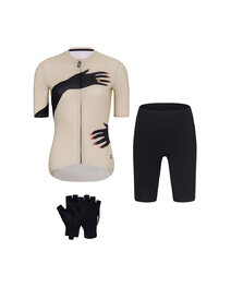 RIVANELLE BY HOLOKOLO Cycling mega sets - HANDS LADY - beige/black