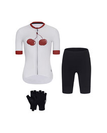 RIVANELLE Cycling mega sets - FRUIT LADY - white/red/black
