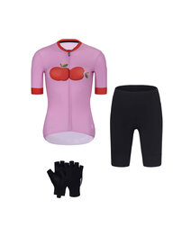 RIVANELLE BY HOLOKOLO Cycling mega sets - FRUIT LADY - pink/red/black