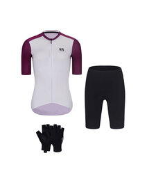 RIVANELLE Cycling mega sets - TECHNICAL - white/bordeaux/black