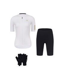 RIVANELLE Cycling mega sets - VICTORIOUS GOLD - white/black