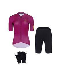 RIVANELLE Cycling mega sets - VICTORIOUS GOLD - bordeaux/black