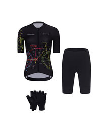 RIVANELLE Cycling mega sets - MAAPPI DARK LADY - black