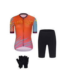 RIVANELLE Cycling mega sets - LESS TALK - red/multicolour/black